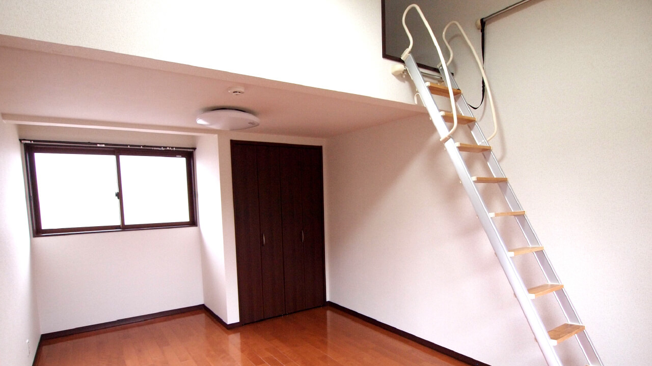 アパート内観、部屋の写真