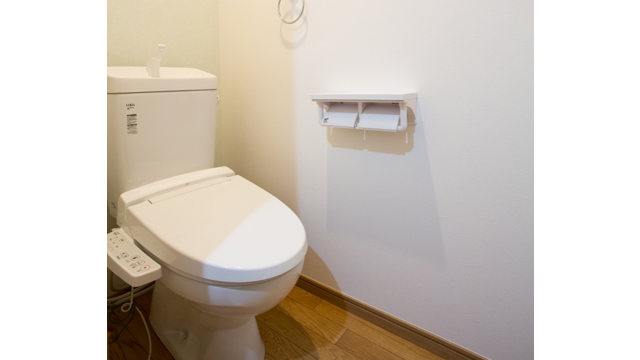 アパート内観、トイレの写真
